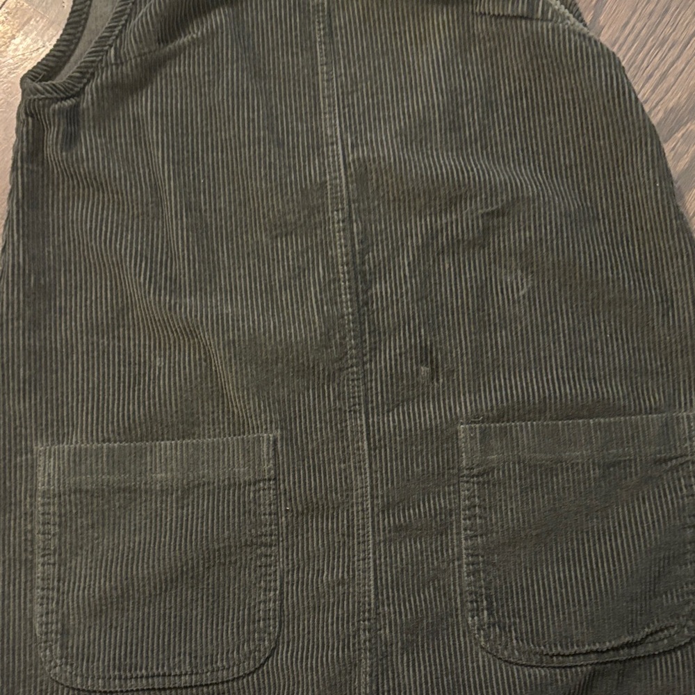 Fashion Women’s Corduroy Dress in Olive Green, Size Small - Picture 5 of 6